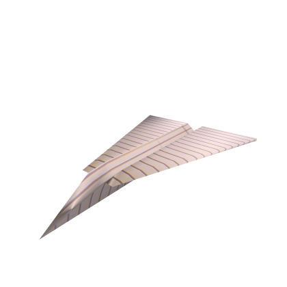 Roblox Item Gear of the Week: Paper Airplane