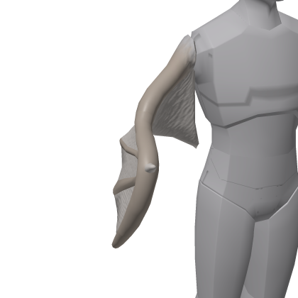 Bat Body Avatar ( Recolorable ) - Right Arm