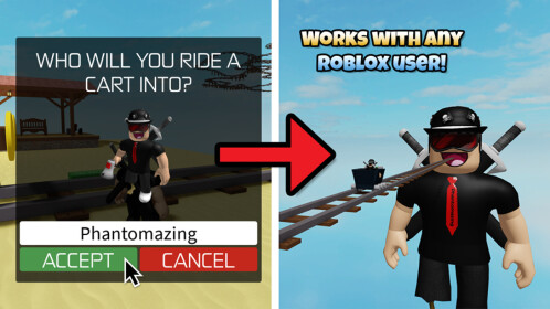 Cart Ride into SLENDERMAN - Roblox