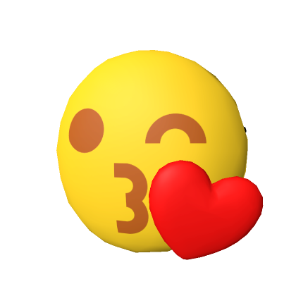Roblox Item Kiss Emoji Mask