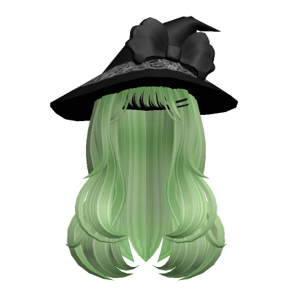 Enchantress Long Wavy Hair in Elf Green Roblox Item Rolimon s