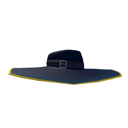 Roblox Item Long Brim Duelist Hat	