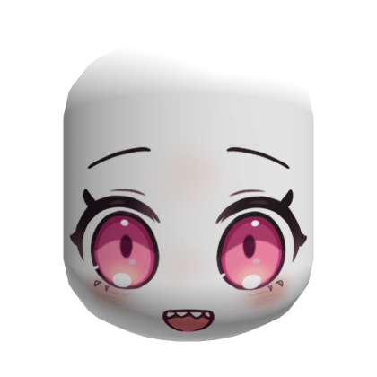Cute anime girl face's Code & Price - RblxTrade