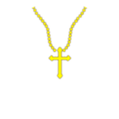 Gold Cross Necklace Robux Roblox