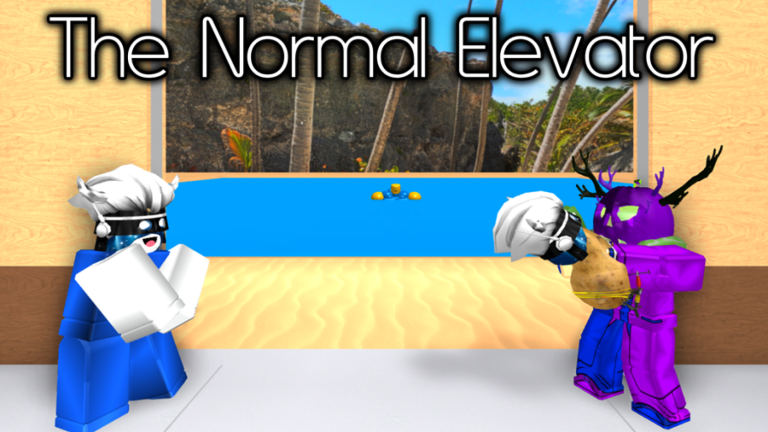 Roblox on X: This elevator is completely normal! Nothing to see