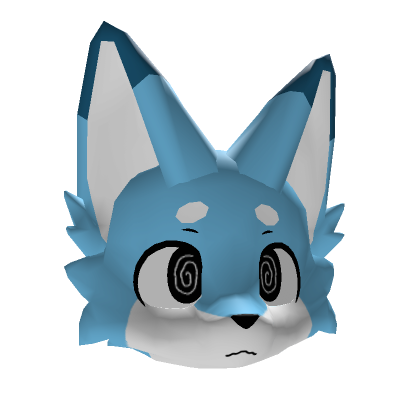 Dizzy Light Blue Kemono Fox Roblox Item - Rolimon's