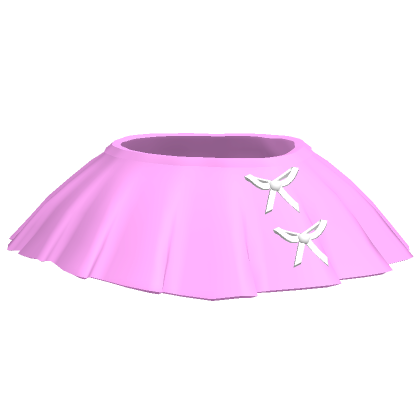 Chibi Doll Mini Skirt Bow Pink Roblox
