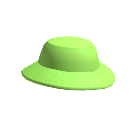 Roblox Item Green Trendy Hat