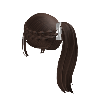 Preppy Braided Wavy Brown Hair's Code & Price - RblxTrade