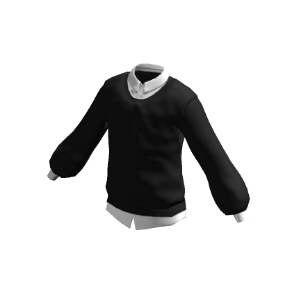 Black best sale sweatshirt roblox