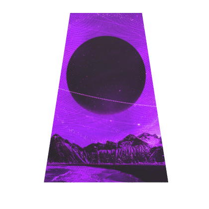 Roblox Item Purple Space Animated Cape