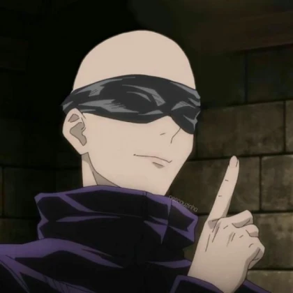 Bald Gojo Satoru