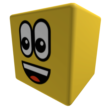 Roblox Item XL Smile Cube Head