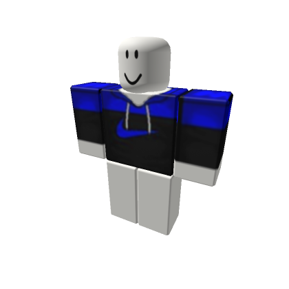 Roblox blue top nike shirt
