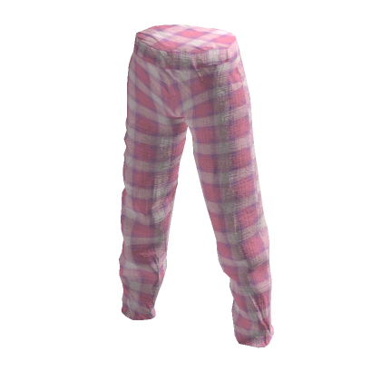 Pajama Pink Plaid Pants  Roblox Item - Rolimon's