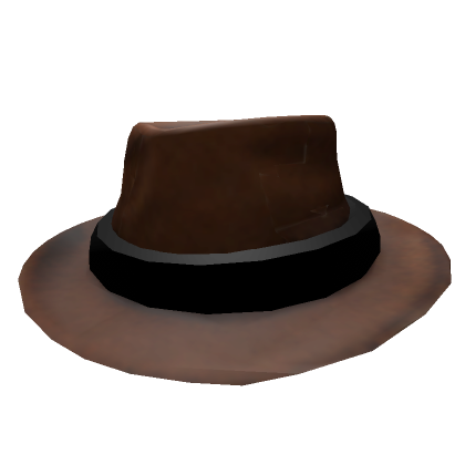 Brown Business Luxury Fedora | Roblox Item - Rolimon's