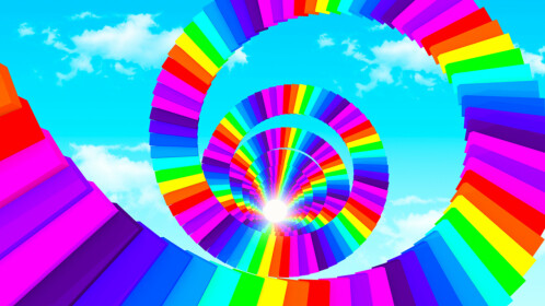 Roblox Obby: Rainbow Path - 🕹️ Online Game