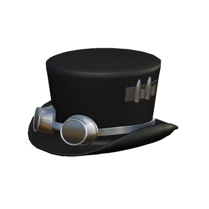 Black & Silver Steampunk Hat & Goggles | Roblox Item - Rolimon's