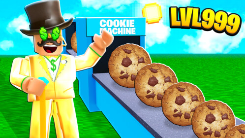 Roblox Riding Cookies On Lava & Building Cookie Tycoon - Online