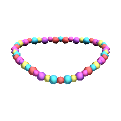 Rainbow Bead Necklace (3.0) | Roblox Item - Rolimon's