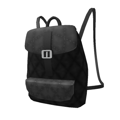 Roblox Item Black Trendy Backpack 3.0
