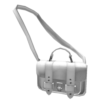Roblox Item Y2K White Cross-Bag