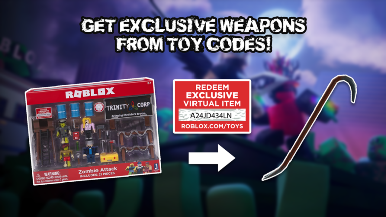 Redeeming in ROBLOX toy codes, Roblox