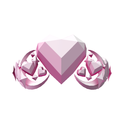 Roblox Item Pink Tiara of Hearts