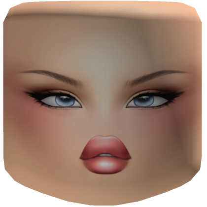 Brown MakeUp Girl Face  Roblox Item - Rolimon's