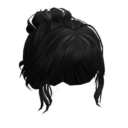 Black Hair - Roblox