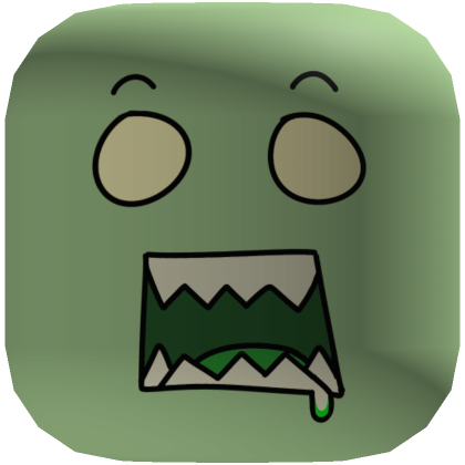 Roblox Item Zombie Gasp [Light Green] 
