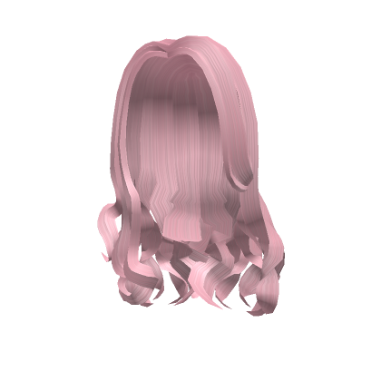 Pink Curly Elegant Hair's Code & Price - RblxTrade