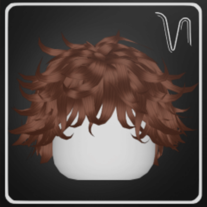 Brown Messy Anime Boy Hair | Roblox Item - Rolimon's