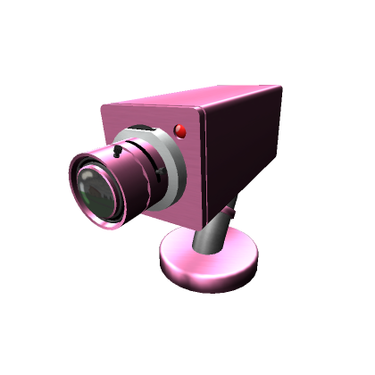 Pink Security Camera  Roblox Item - Rolimon's
