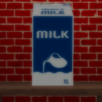 stare at milk.
