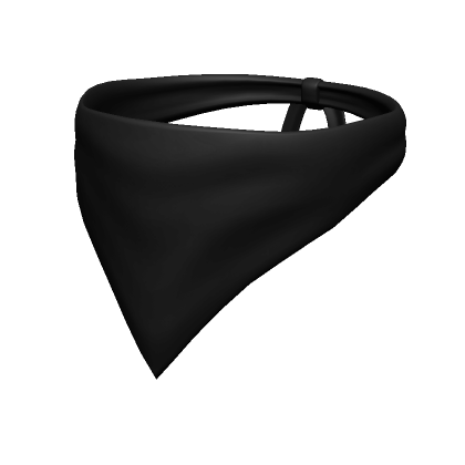 Roblox Item Black Bandana