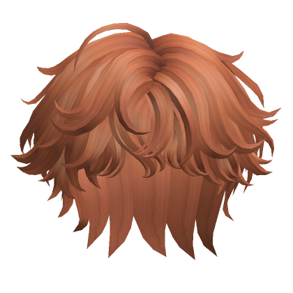 Fluffy Soft Layered Hair (Ginger) - Roblox