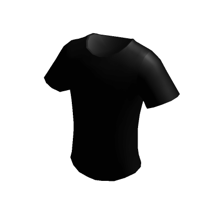 Plain Black T-Shirt Template for ROBLOX : r/roblox
