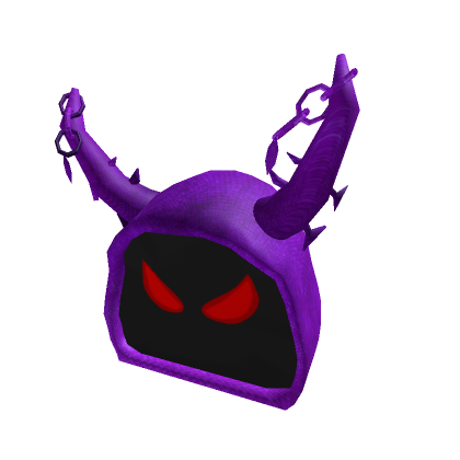 Purple Terrifying hood | Roblox Item - Rolimon's