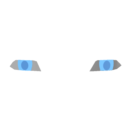 Light Blue Powerful Glowing Man Eyes | Roblox Item - Rolimon's