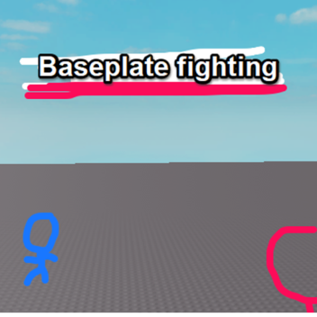 Baseplate sword fighting with lightning REMASTERED