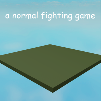 a normal fighting game
