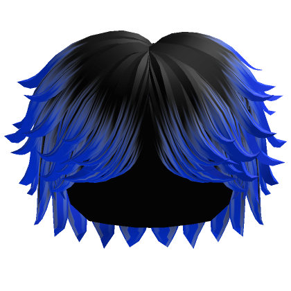 Black to Blue Cool Boy Hair's Code & Price - RblxTrade