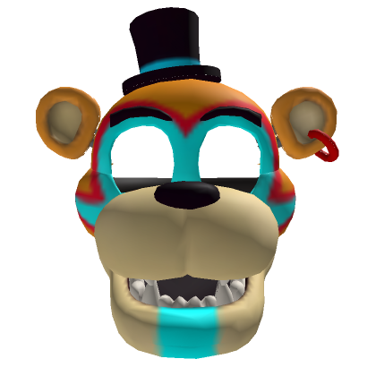 Glamrock Freddy Bear Mask | Roblox Item - Rolimon's