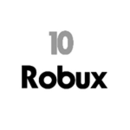 10 donation - Roblox