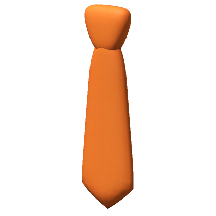 Roblox Item Orange Mini Tie