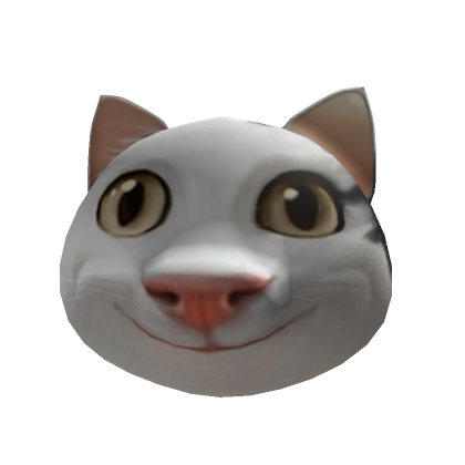 Roblox Item Beluga Meme Cat Head 2.0