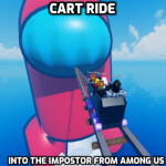 Cart ride into the impostor from amog us 