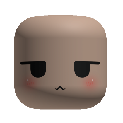 ୨୧ cute smug smile blush mask #39 s Code Price RblxTrade