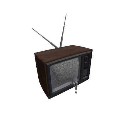 Roblox Item (W/ DRIP) Static Noise Effect TV